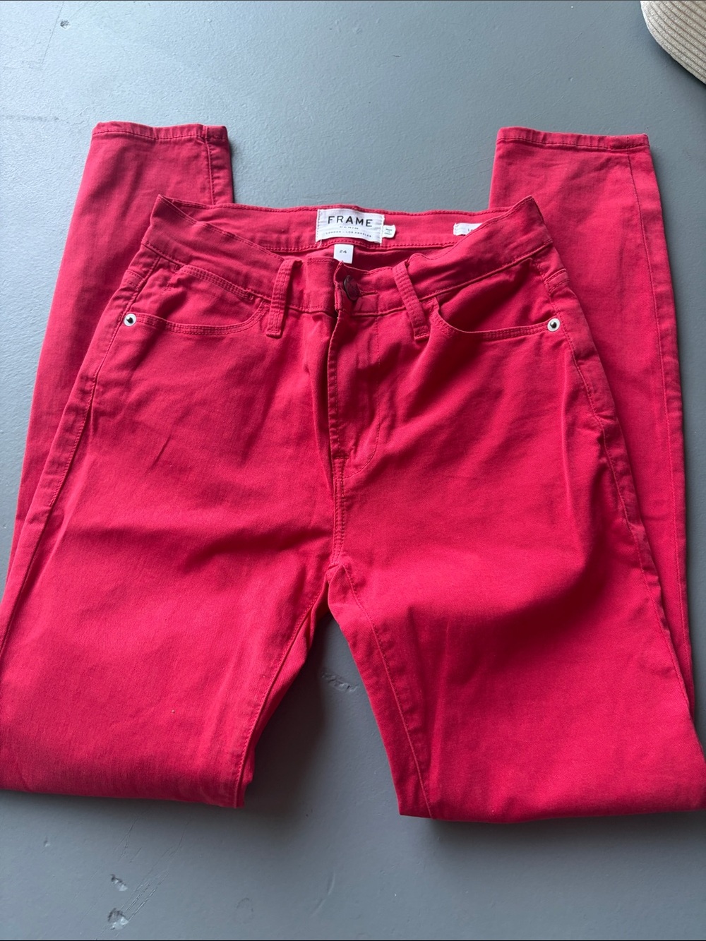 Frame Denim Red - Picture 6 of 8